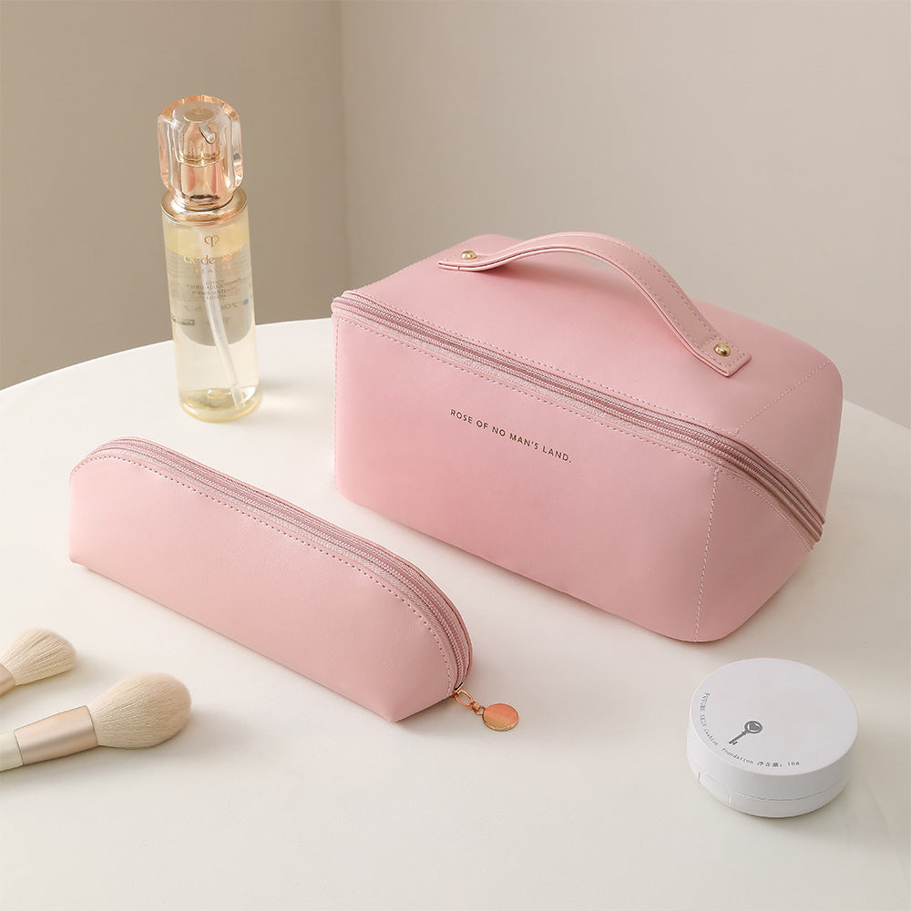 Trousse de Beauté Minimaliste – Grande Capacité