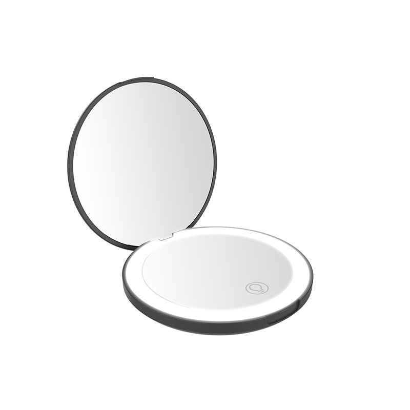 Miroir Maquillage LED Rechargeable – Blanc