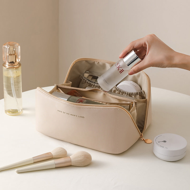 Trousse de Beauté Minimaliste – Grande Capacité