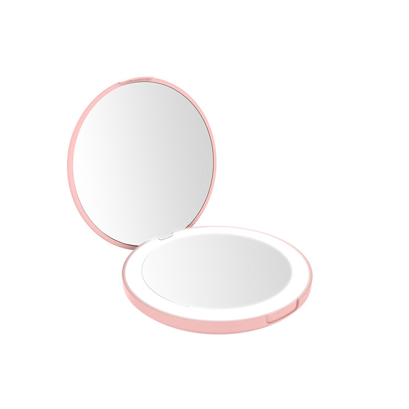 Miroir Maquillage LED Rechargeable – Blanc