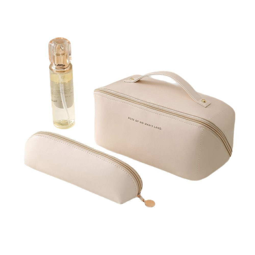 Trousse de Beauté Minimaliste – Grande Capacité