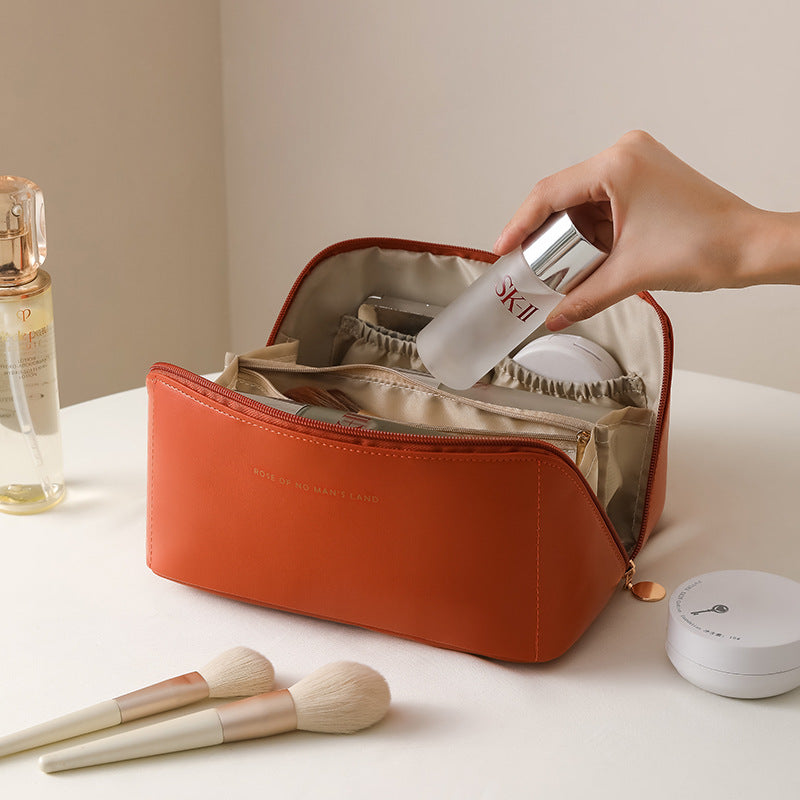 Trousse de Beauté Minimaliste – Grande Capacité