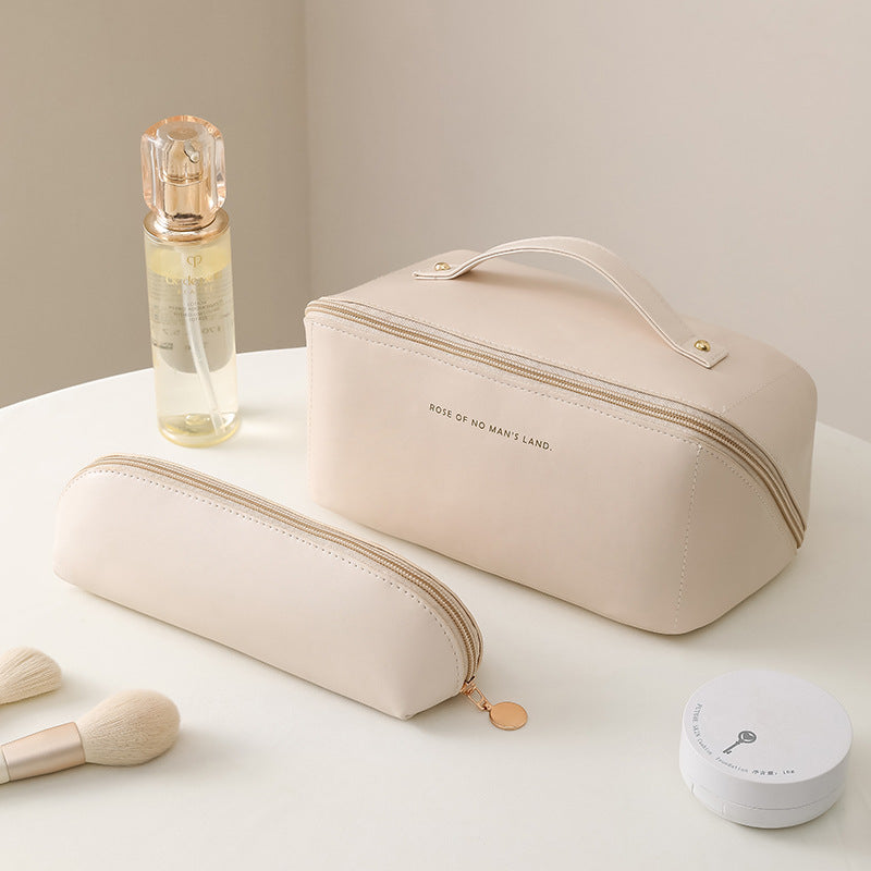 Trousse de Beauté Minimaliste – Grande Capacité