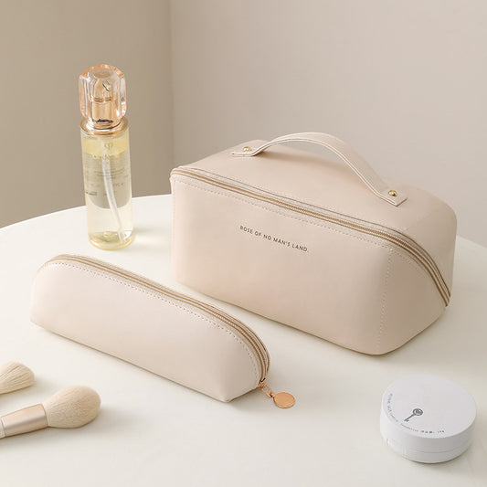 Trousse de Beauté Minimaliste – Grande Capacité