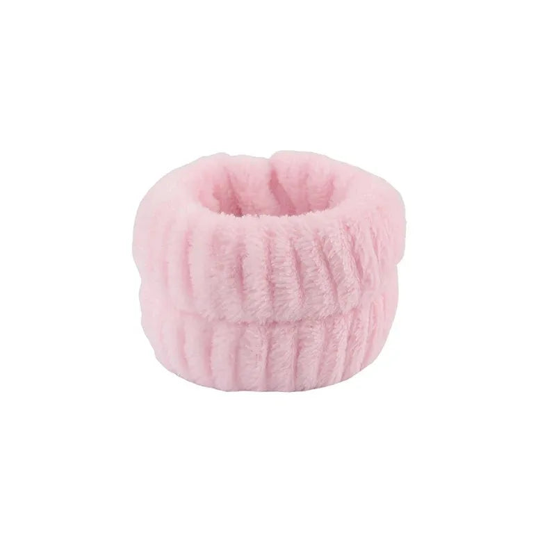 Set Spa Douceur – Bandeau nœud + Poignets absorbants